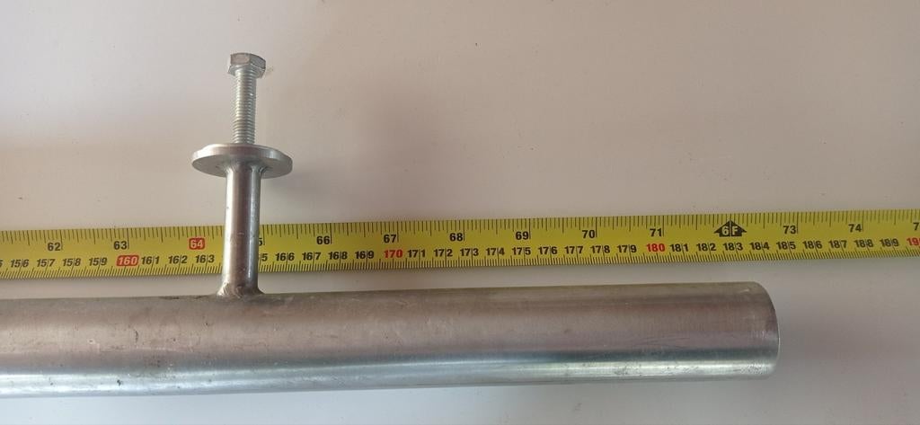 RVS Railing met Bout, Ophalen