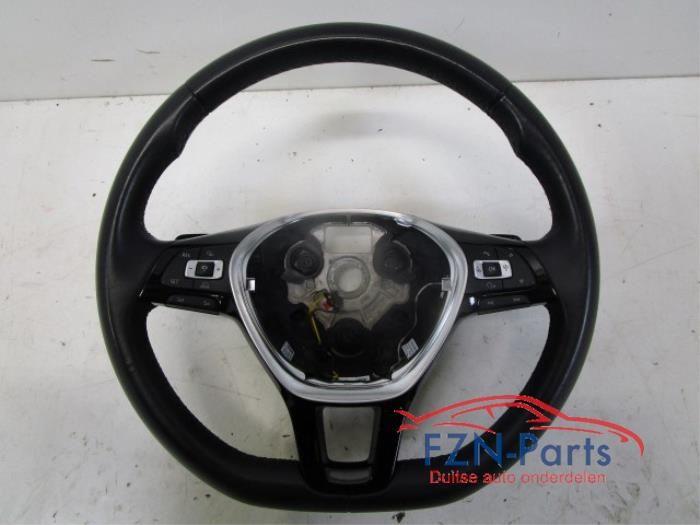 VW Touran 5TA Stuur Leer MF + F1 + Verwarmbaar, Ophalen of Verzenden, Gebruikt