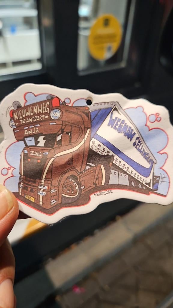 Truck geurhanger, Ophalen of Verzenden