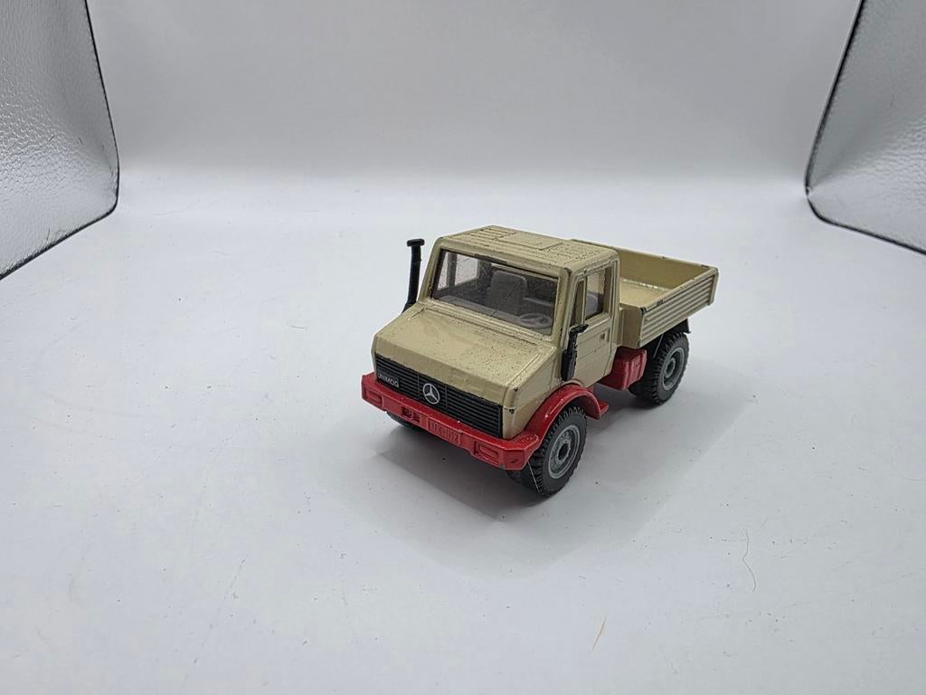 Mercedes unimog, Ophalen of Verzenden, Gebruikt, Bus of Vrachtwagen, SIKU