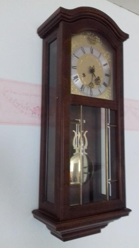 Tempus Fugit wandklok, Ophalen, Zo goed als nieuw, Analoog, Wandklok