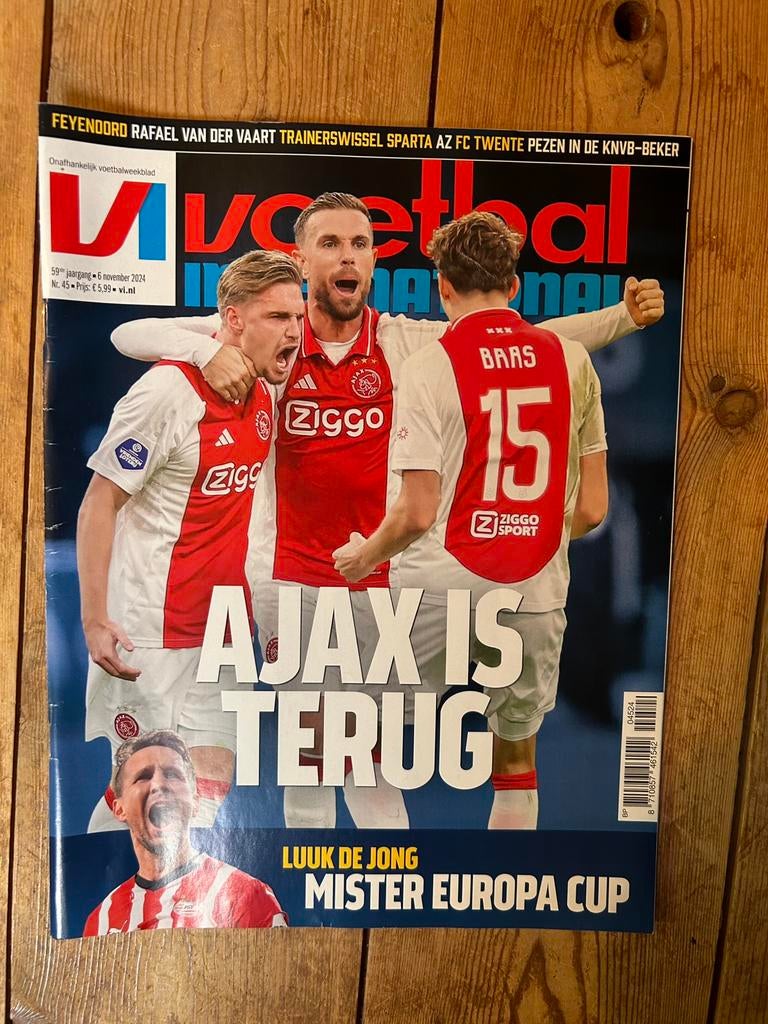 Voetbal International, Verzamelen, Ophalen, Zo goed als nieuw, Overige binnenlandse clubs