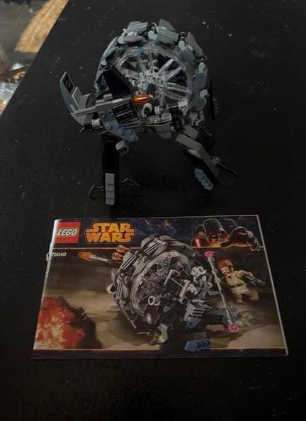 Lego Star Wars 75040 General Grievous' Wheel Bike, Ophalen of Verzenden, Zo goed als nieuw, Lego