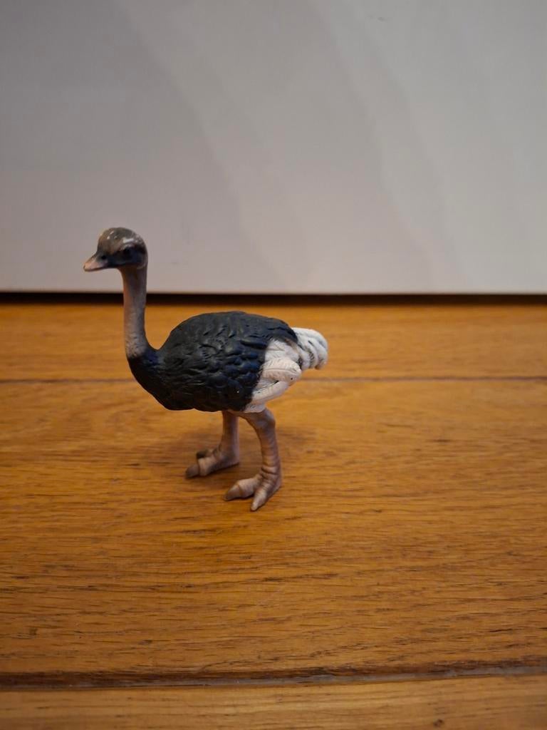 Schleich struisvogel, Ophalen of Verzenden, Zo goed als nieuw, Paard, Beeldje of Figuurtje