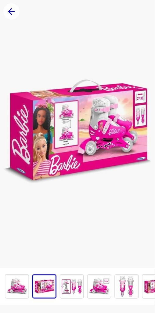 Barbie skeelers, Ophalen of Verzenden, Gebruikt