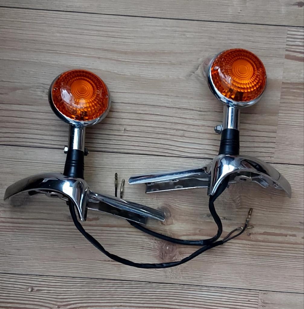 Knipperlichten met houder Virago750., Motoren, Ophalen of Verzenden