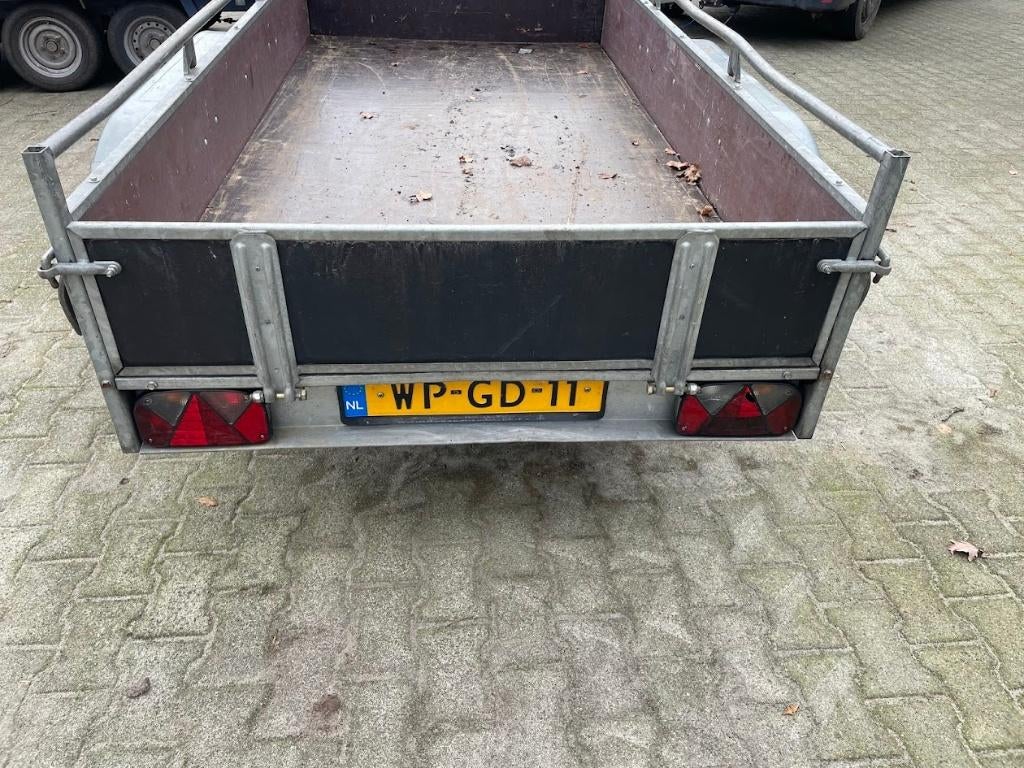 paardetrailer veetrailer westfalia tandemasser bakwagen, Ophalen, Gebruikt