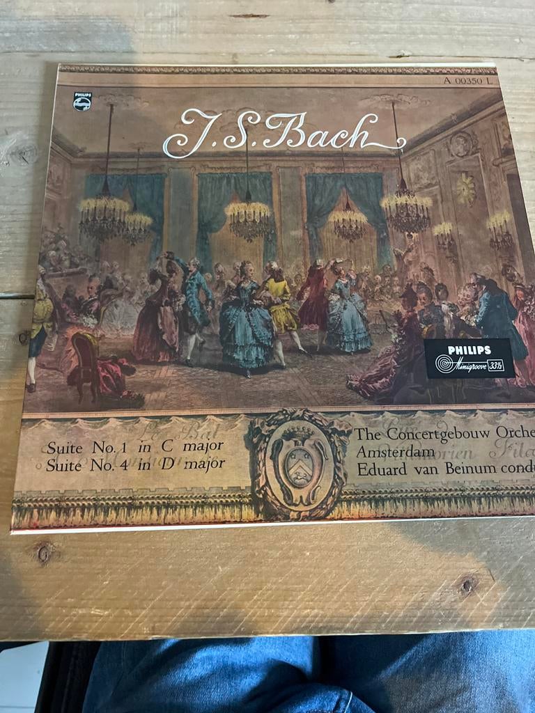 Bach in concert gebouw Amsterdam, Cd's en Dvd's, Overige formaten, Overige typen, Ophalen of Verzenden, Zo goed als nieuw