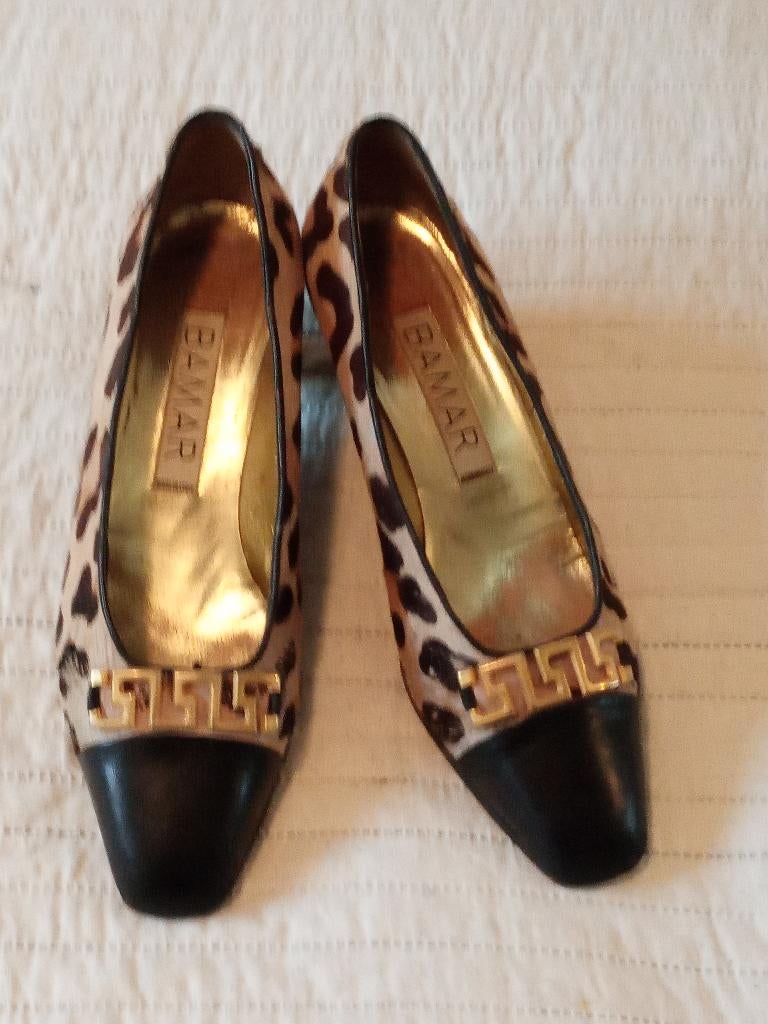 SCHOENEN TIJGERPRINT, Schoenen met lage hakken, Ophalen of Verzenden, Zo goed als nieuw, Bruin