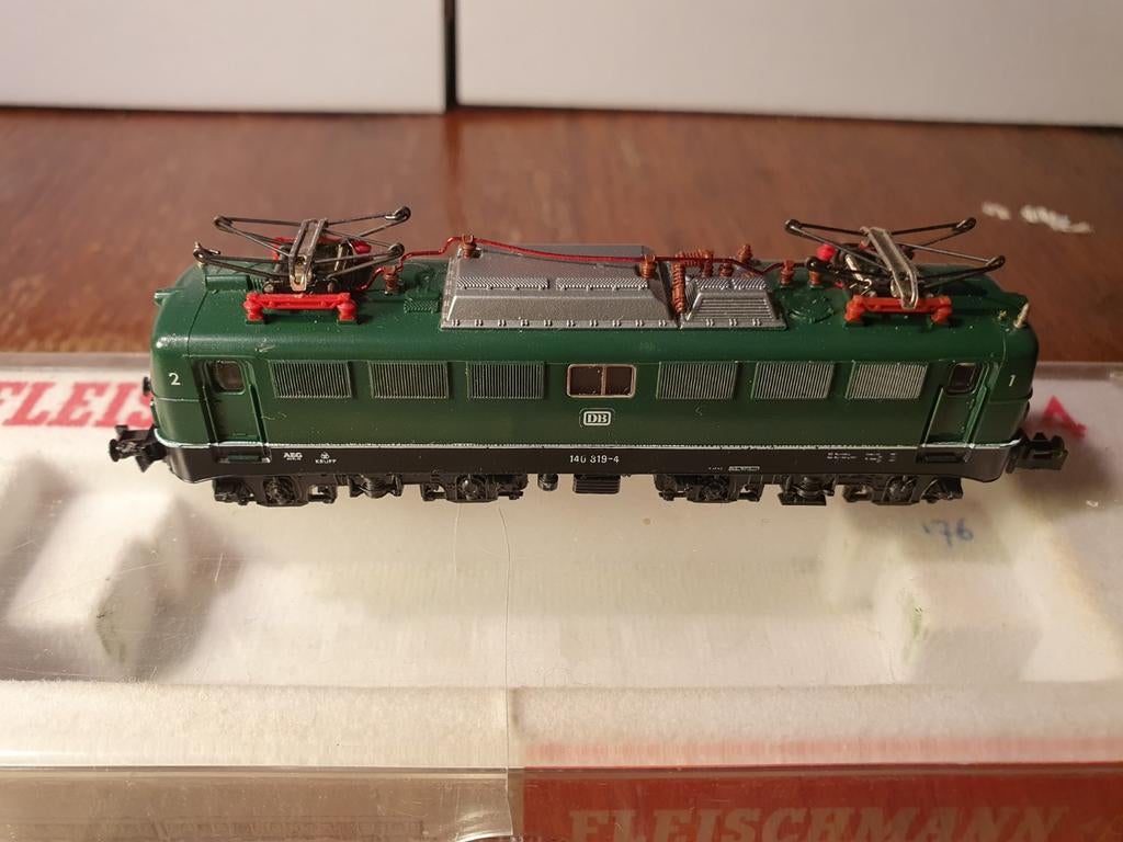Fleischmann piccolo Eloc BR 140 Ovp. N-Spoor, Hobby en Vrije tijd, Modeltreinen | N-Spoor, Gebruikt, Fleischmann, Ophalen of Verzenden