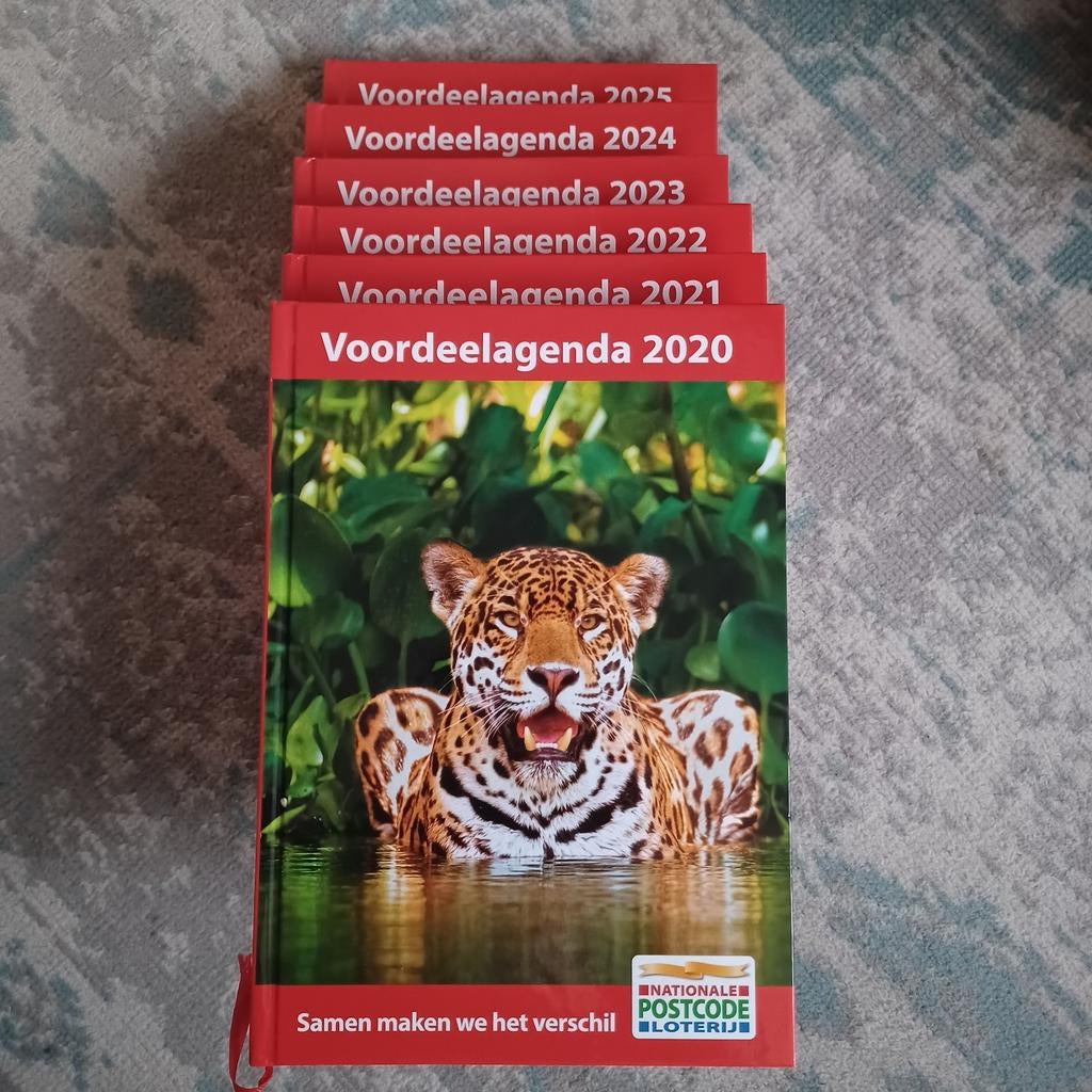 Voordeelagenda van de postcode loterij, Ophalen of Verzenden, Nieuw