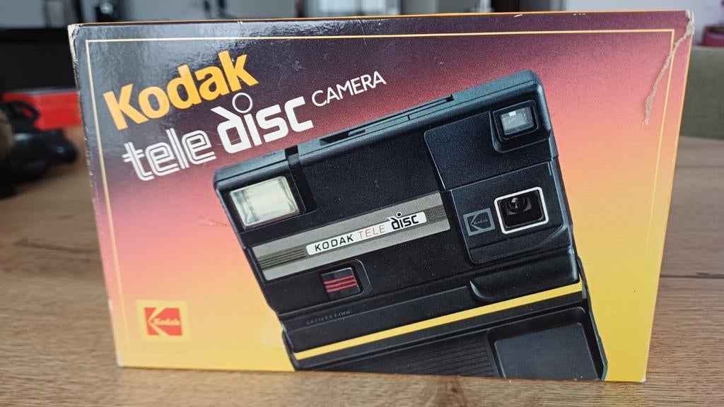 Kodak tele disc camera, Audio, Tv en Foto, Fotocamera's Analoog, Ophalen of Verzenden, Nieuw, Compact, Kodak