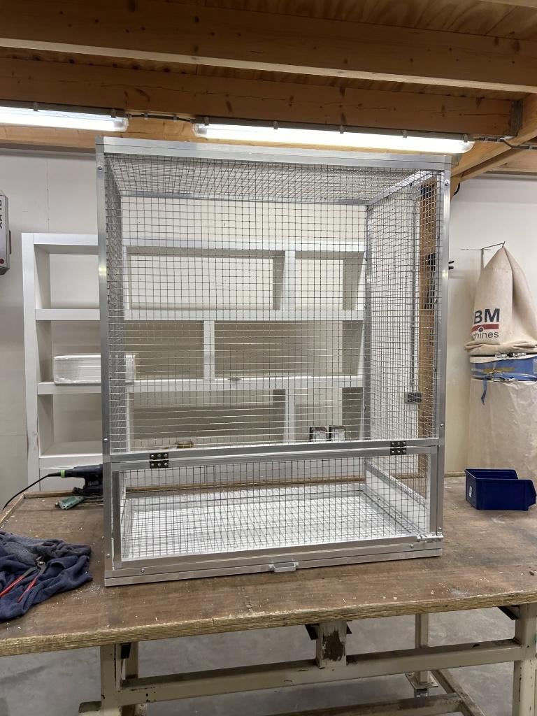 Duivenren | Duiven spoetnik | duiven kooi | aanhang Volière, Ophalen of Verzenden, Nieuw, Aluminium, Volière