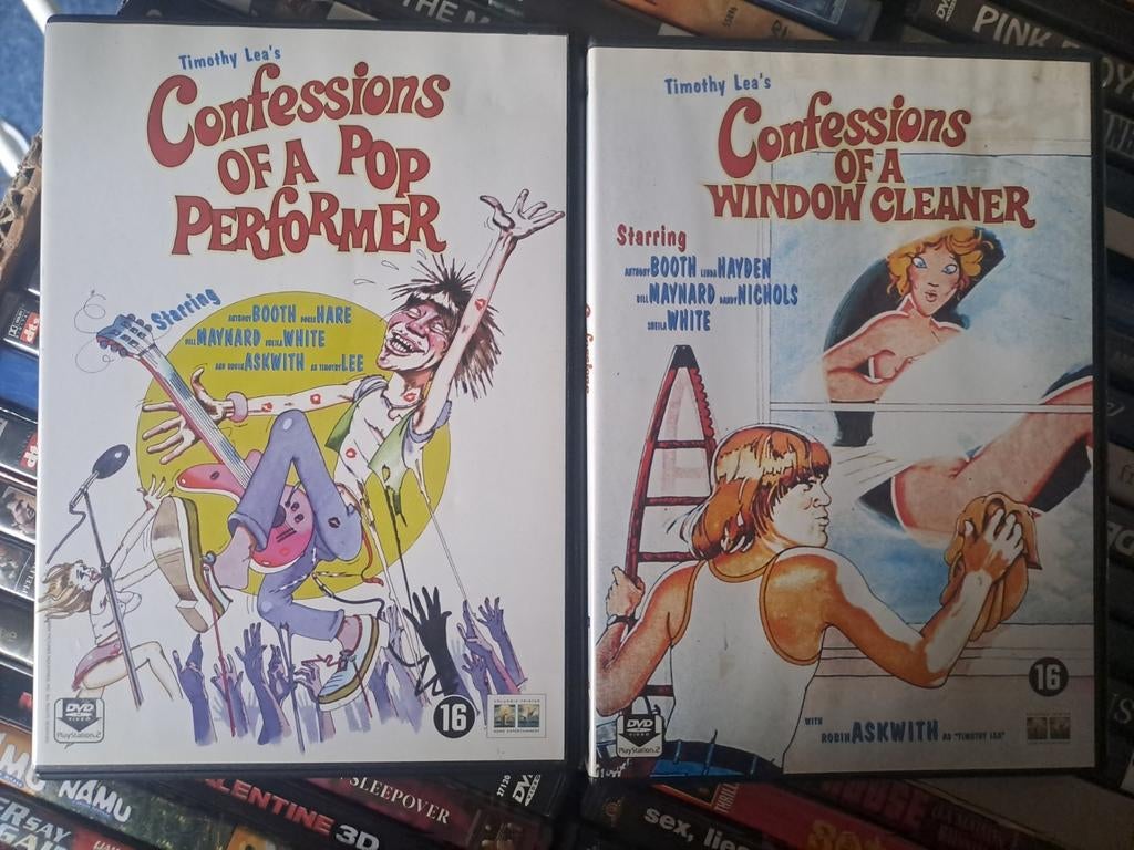 Confessions of a pop performer / window cleaner (dvd), Alle leeftijden, Ophalen of Verzenden, Zo goed als nieuw, Romantische komedie