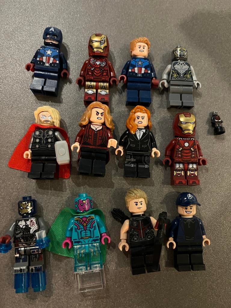 Lego minifigures avengers 76269 tower, Ophalen, Zo goed als nieuw, Complete set, Lego