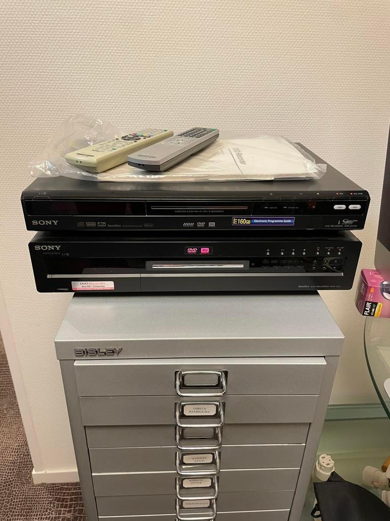 2x Sony dvd recorders, Audio, Tv en Foto, Ophalen, Gebruikt, ?, ?