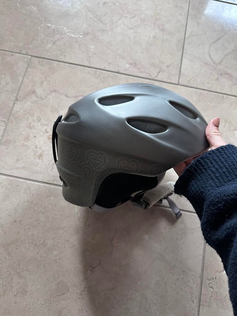 Giro Ski Helm grijs maat M, Overige merken, Overige typen, Ophalen of Verzenden, Zo goed als nieuw