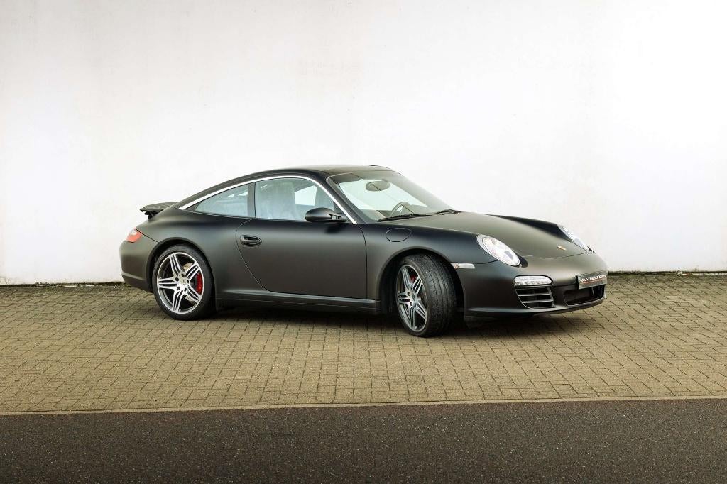 PORSCHE 997 4S TARGA UIT PRIVÉCOLLECTIE TE KOOP, Auto's, Porsche, Automaat, Zwart, Cabriolet, Adaptive Cruise Control
