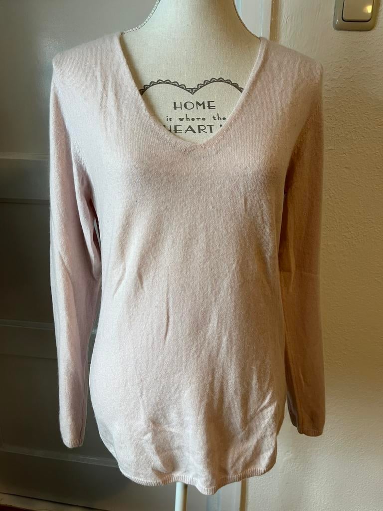 C&A, roze cashmere trui, Ophalen of Verzenden, Gedragen, Maat 38/40 (M), Roze