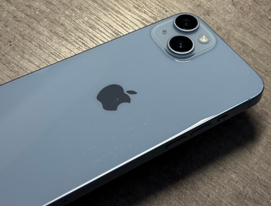  Apple iphone 14 Blue 128GB, Blauw, Ophalen of Verzenden, Zo goed als nieuw, Apple