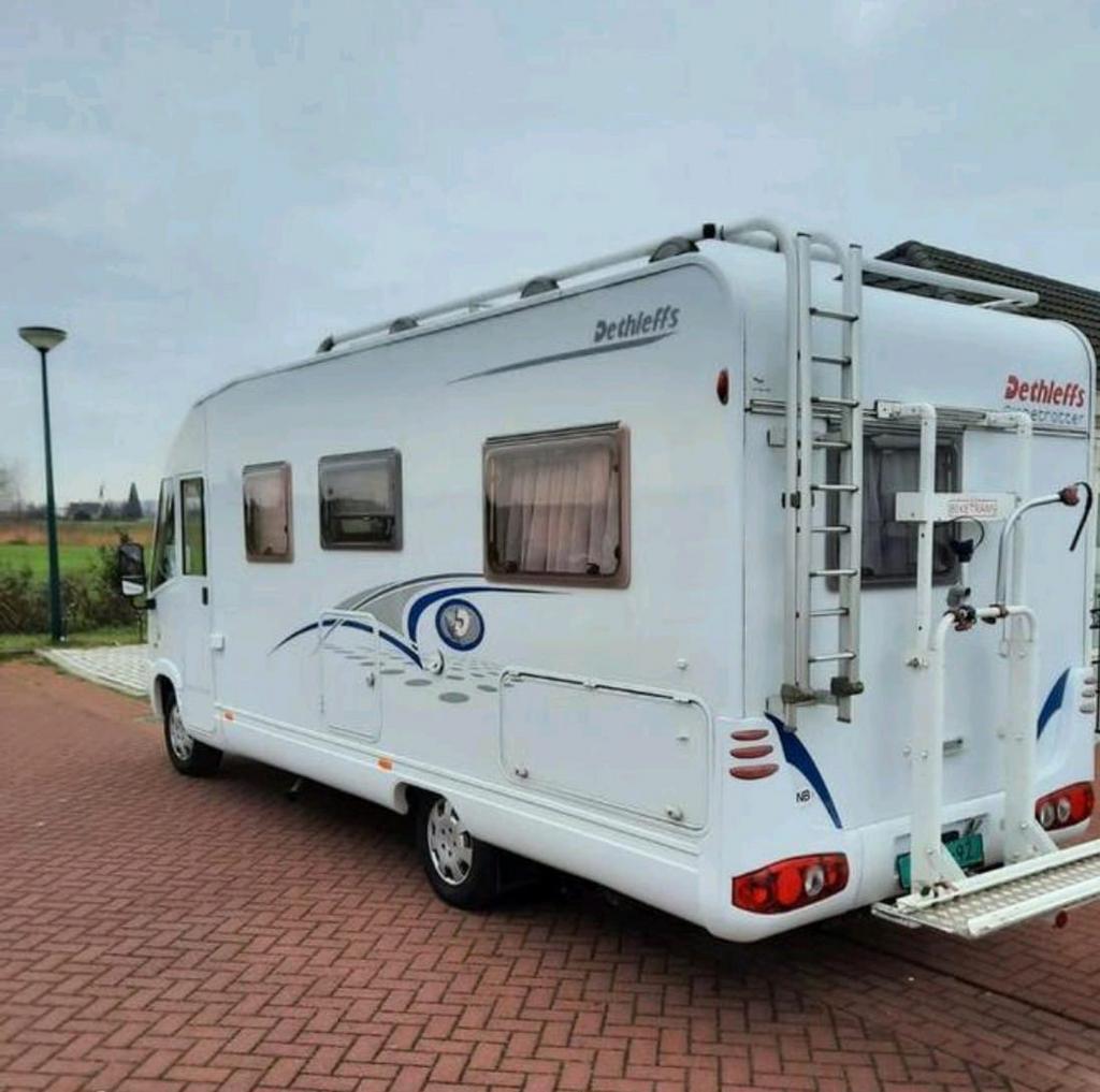 Nette Camper Dethleffs i6501.  Uit 2006! Vol integraal, Caravans en Kamperen, Campers, Particulier, tot en met 4, Integraal, Dethleffs