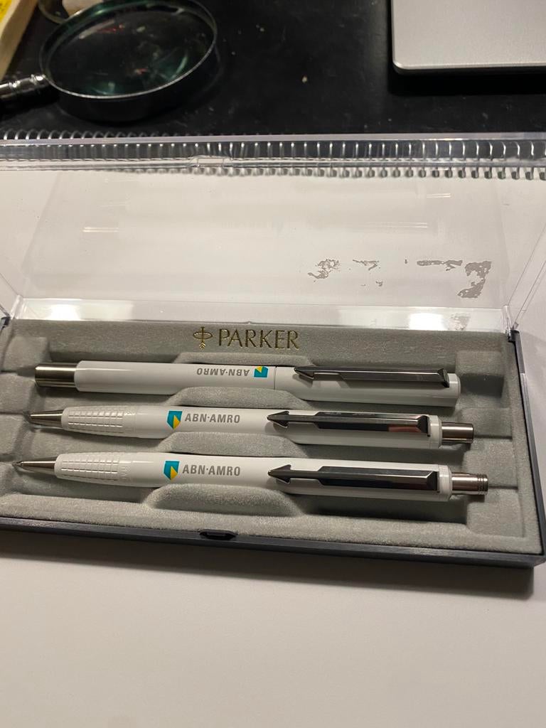 Parker pennenset3 delig., Nieuw, Ophalen of Verzenden, Met reclame, Parker