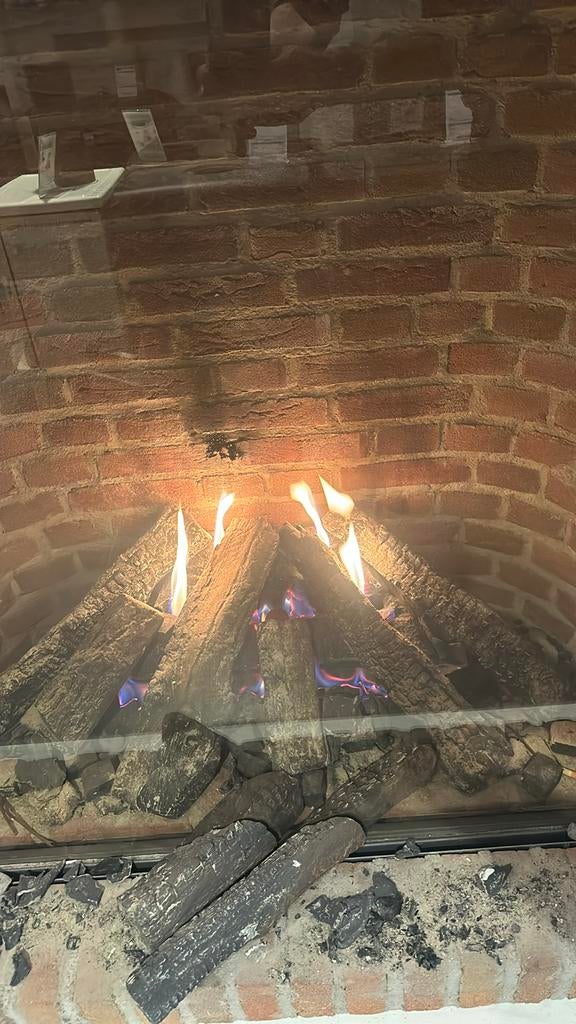 Gas inbouwhaard met glasruit Castle Fire showmodel groot, Ophalen, Nieuw, Info@heidesmid.nl, Belgie