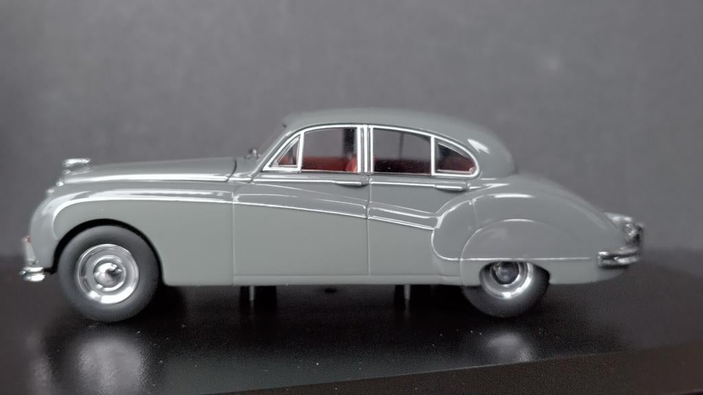 Jaguar Mk9 Cornish Grey 1:43 Oxford Diecast Pol, Auto, Nieuw, Po box 62 Swansea Uk, Overige merken