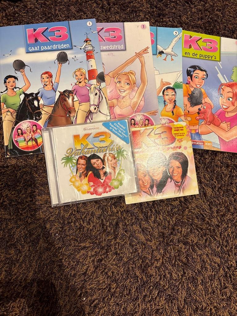 K3 Tijdschriften en CD's, Ophalen, Gebruikt, Overige formaten