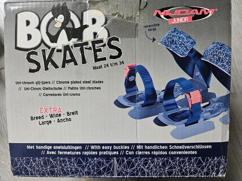Nijdam Bob Skates - Maat 24 t/m 34, Ophalen of Verzenden, Verstelbaar, Zo goed als nieuw, Kinderen