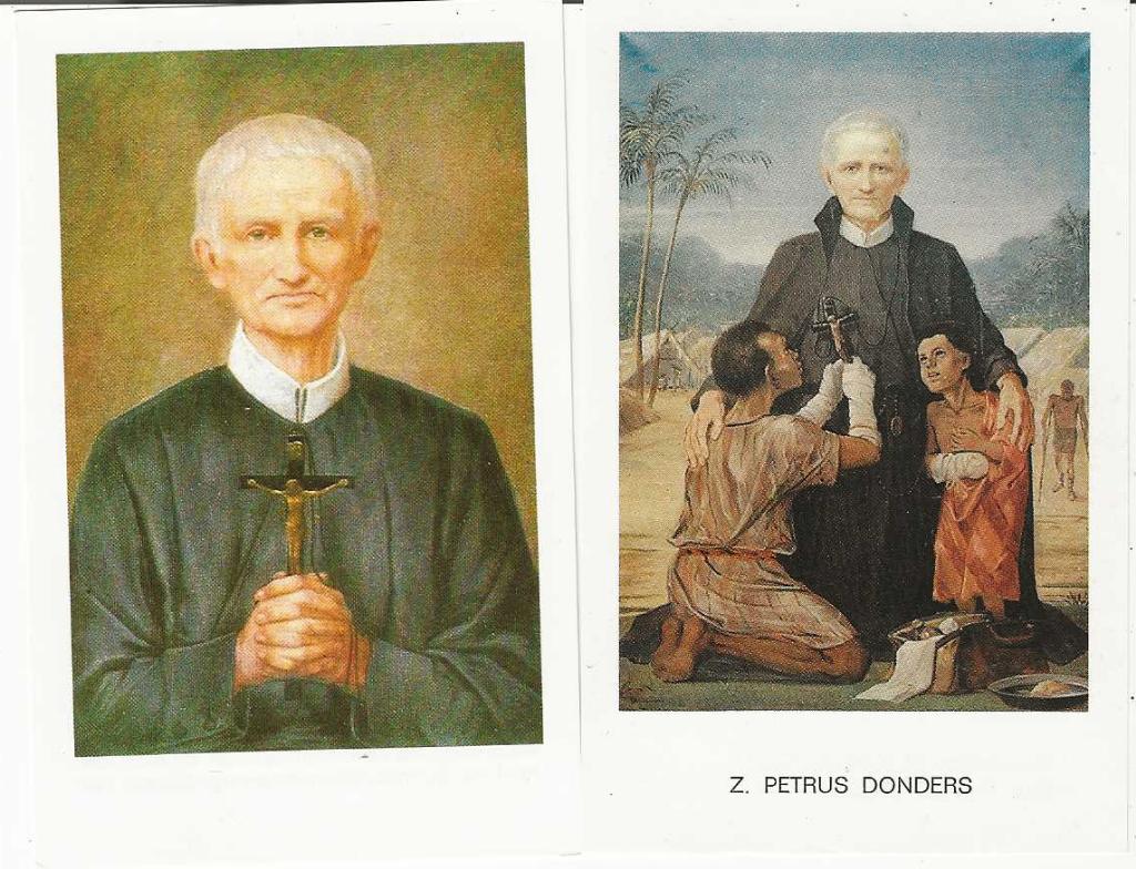 Peerke Donders ( 2 mooie Prentjes ), Verzamelen, Religie, Verzenden, Zo goed als nieuw, Kaart of Prent, Christendom | Katholiek