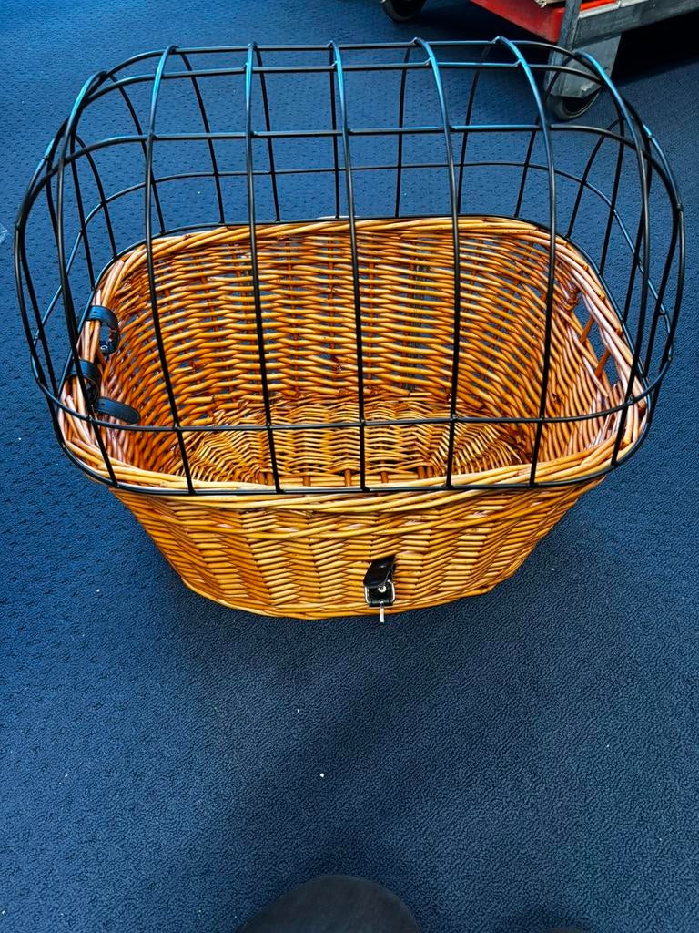 ZGAN! Reten fietsmand metalen rekje mist riempjes €23,99, Ophalen of Verzenden, Zo goed als nieuw