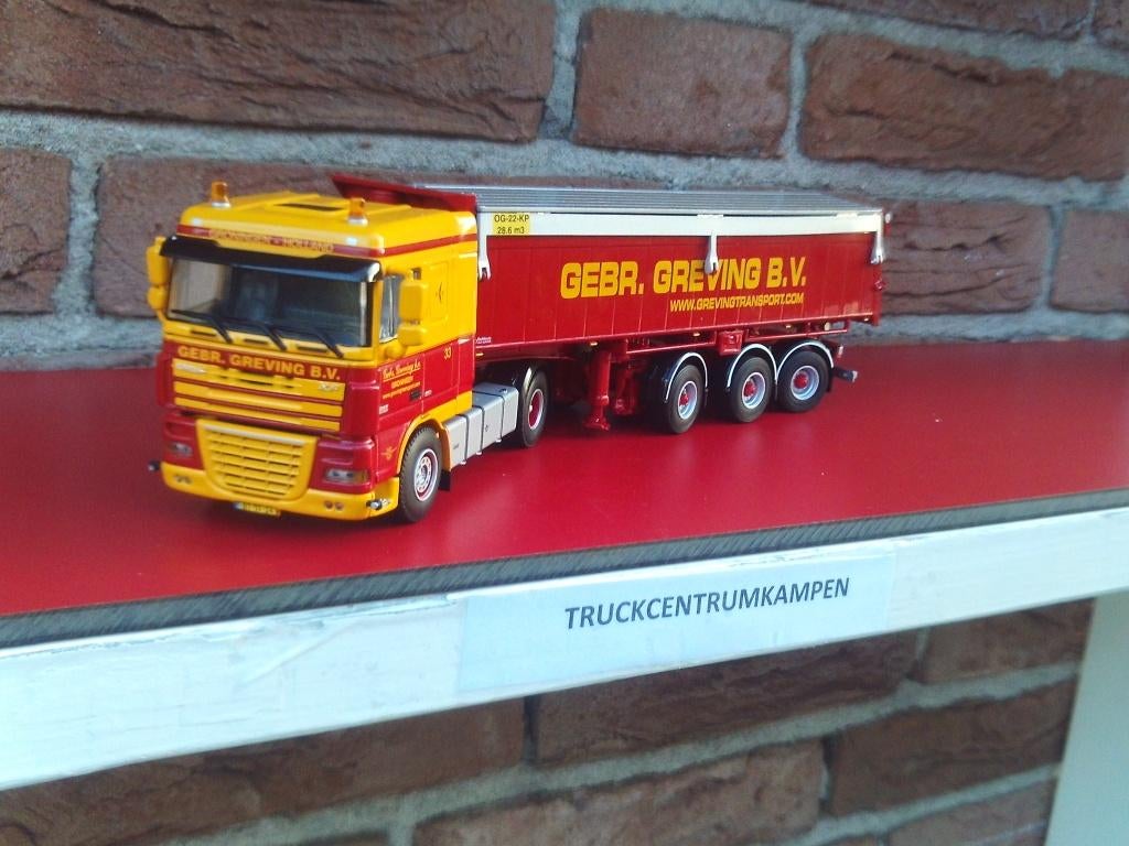 WSI  Daf  XF  105  4 x 2  van  Gebr.  Greving., Hobby en Vrije tijd, Modelauto's | 1:50, Nieuw, Bus of Vrachtwagen, Wsi, Ophalen of Verzenden