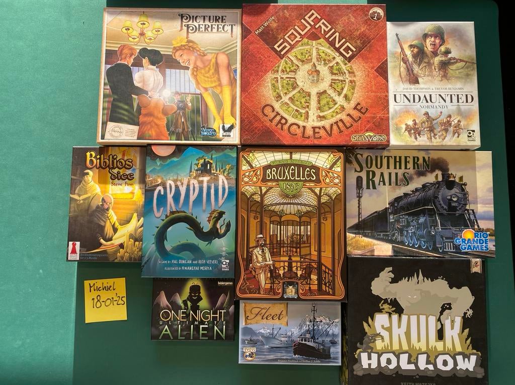 Diverse Moderne Bordspellen, Hobby en Vrije tijd, Gezelschapsspellen | Bordspellen, Ophalen of Verzenden, Zo goed als nieuw