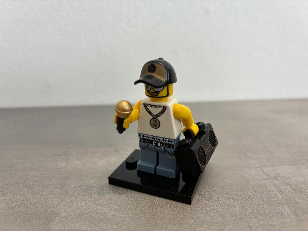 Lego 8803-15 Minifiguren serie 3 - Rapper, Ophalen of Verzenden, Zo goed als nieuw, Complete set, Lego
