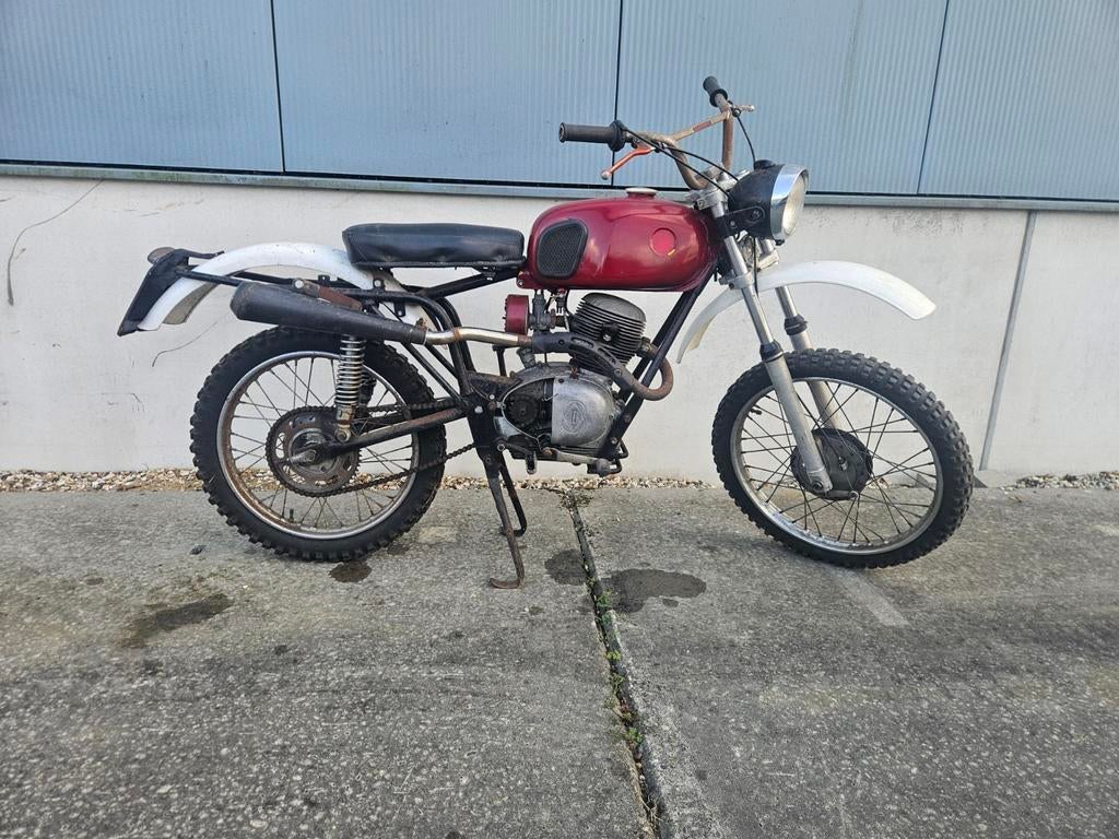 Gilera 125TT 125cc enduro trail vintage, Enduro