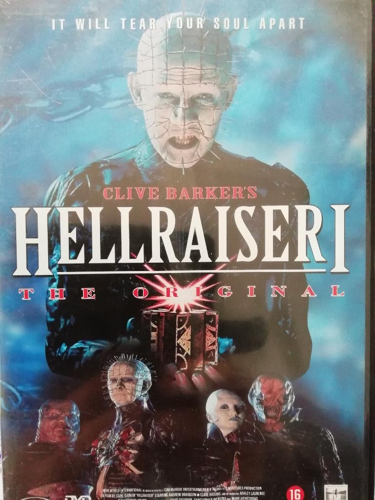 hellraiser ( deel 1 ), Vanaf 16 jaar, Ophalen of Verzenden, Zo goed als nieuw, Overige genres