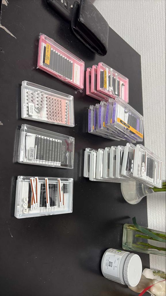 Wimper Extensions Mix - 19 Bakjes, Ogen, Zwart, Nieuw, Ophalen of Verzenden