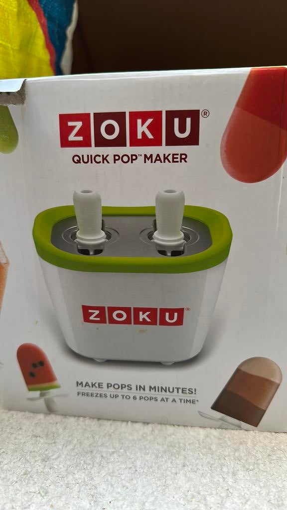 ZOkU ijsjes maker nieuw, Witgoed en Apparatuur, IJsmachines, Zo goed als nieuw, Ophalen of Verzenden