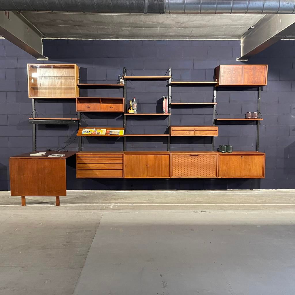Poul Cadovius by Royal System vintage modulair wandsysteem, Ophalen of Verzenden, Zo goed als nieuw, 25 tot 50 cm, Minder dan 100 cm
