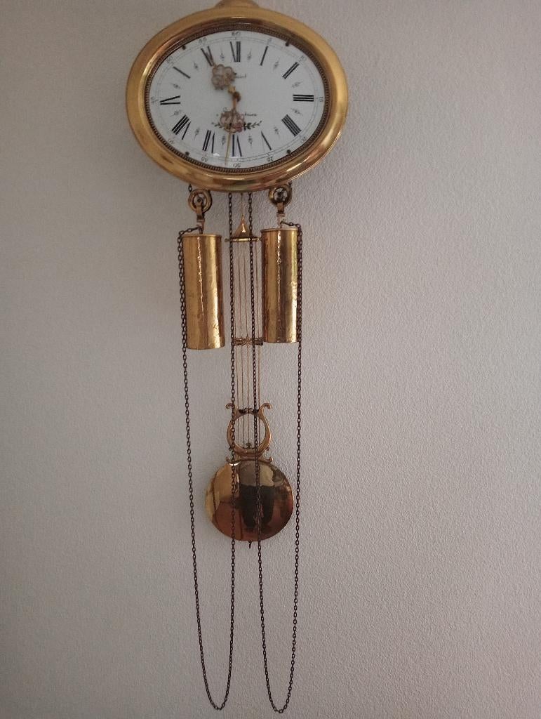 Franse stijlklok, Antiek en Kunst, Antiek | Klokken, Ophalen of Verzenden