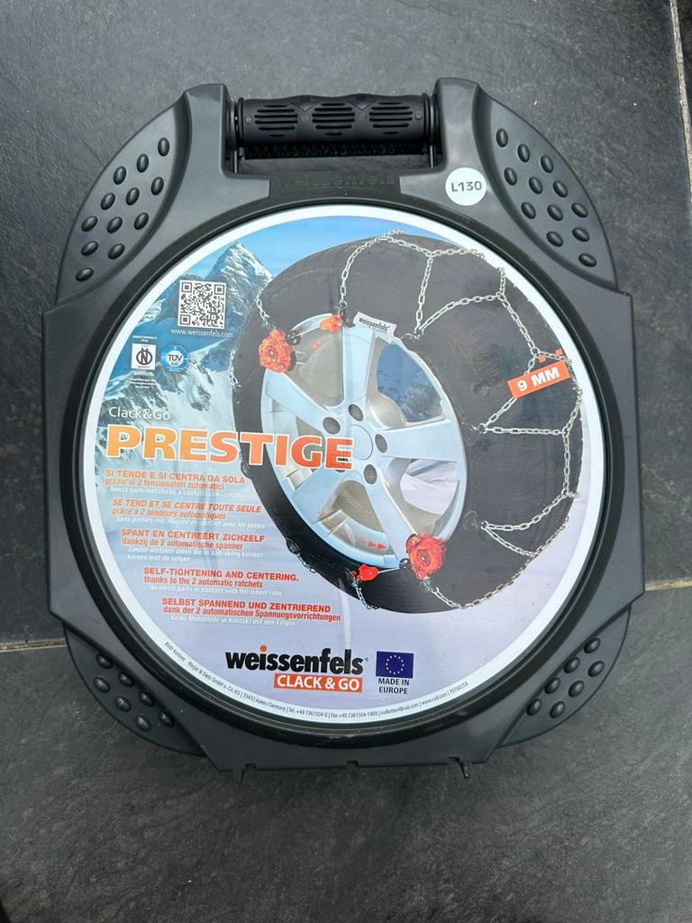 Sneeuwketting weissenfels prestige clack & go m44 9mm, Ophalen of Verzenden, Zo goed als nieuw