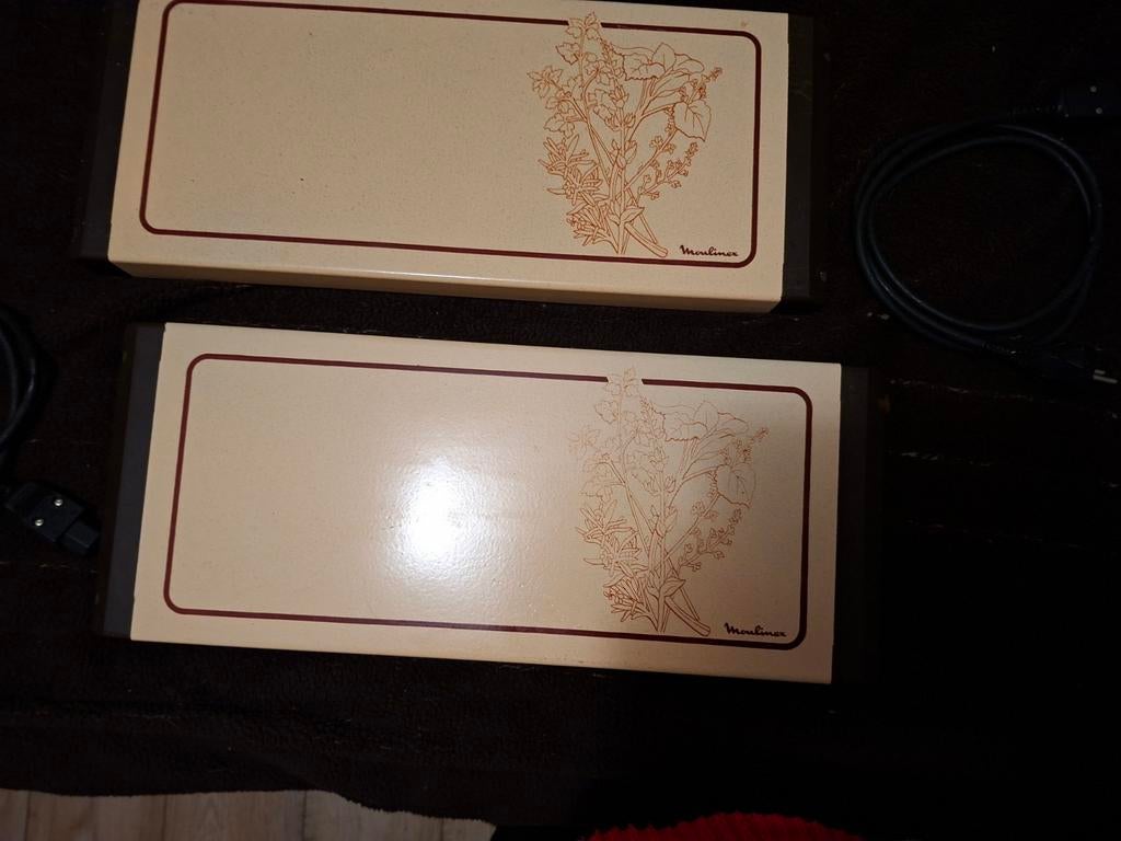 2 Vintage Moulinex Warmhoudplaten (Defect), Ophalen