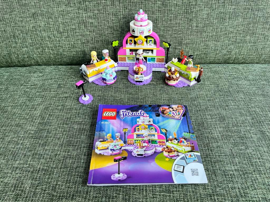 Lego Friends 41393 Bakwedstrijd, Ophalen of Verzenden, Zo goed als nieuw, Complete set, Lego