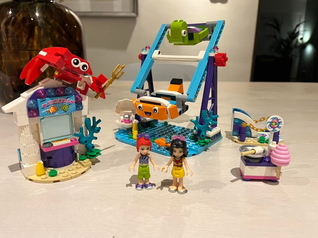 Lego friends actractiepark 41337, Ophalen of Verzenden, Zo goed als nieuw
