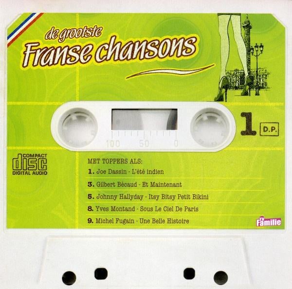 De Grootste Franse Chansons 1  (CD)  Nieuw/Gesealed, Ophalen of Verzenden, Nieuw in verpakking