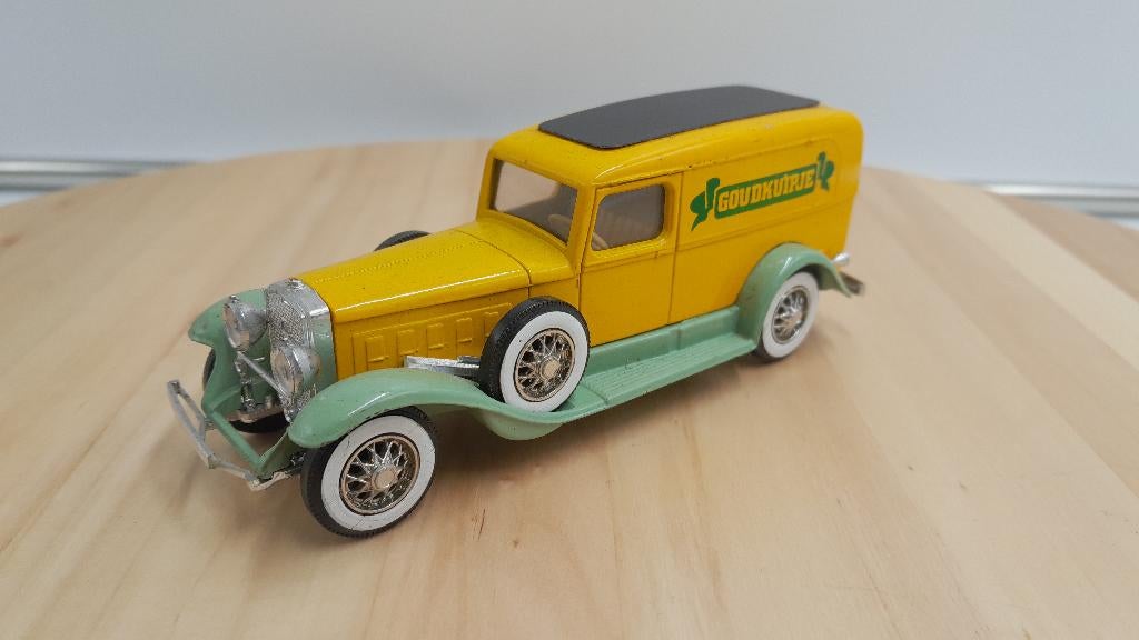 Solido Cadillac V16 1931 Goudkuipje, schaal 1:43, Solido, Auto, Solido, Ophalen of Verzenden