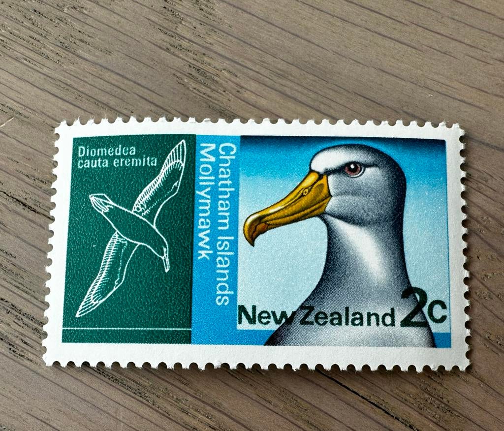 Nieuw Zeeland 1970 Ongebruikte Postzegel vogels, Ophalen of Verzenden