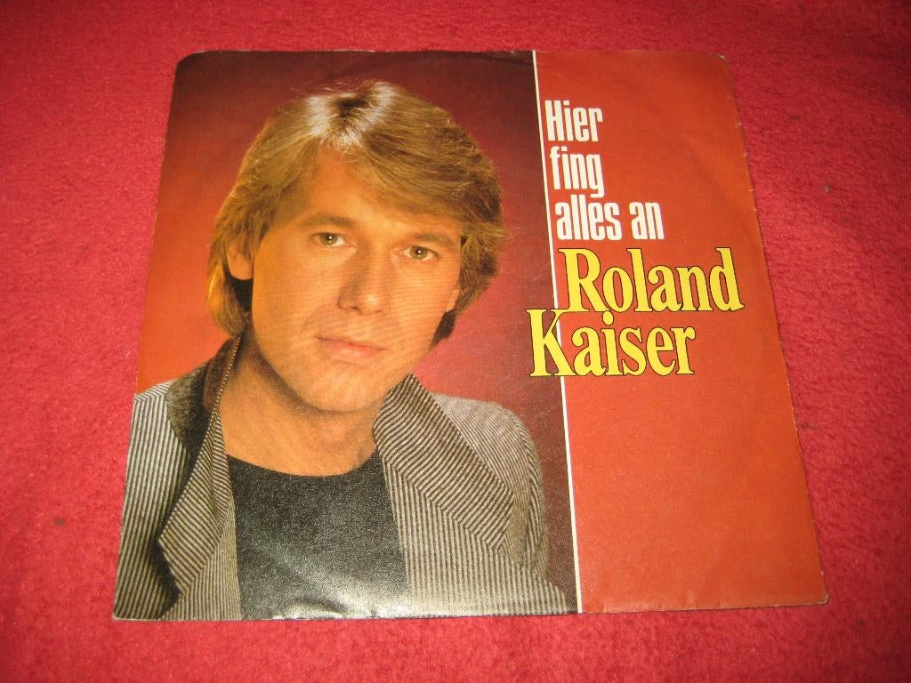 Roland Kaiser: Hier fing alles an, Ophalen of Verzenden, Zo goed als nieuw, Single