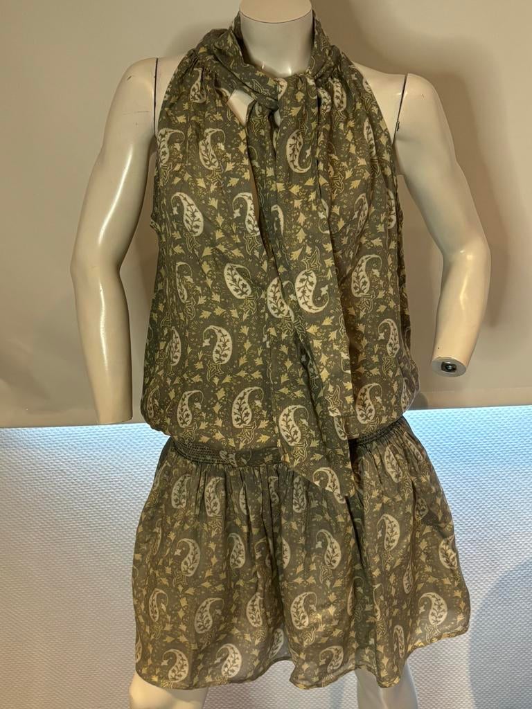 Ibana rok met bijpassende blouse maat 36, Kleding | Dames, Jurken, Overige kleuren, Ophalen of Verzenden, Zo goed als nieuw, Knielengte